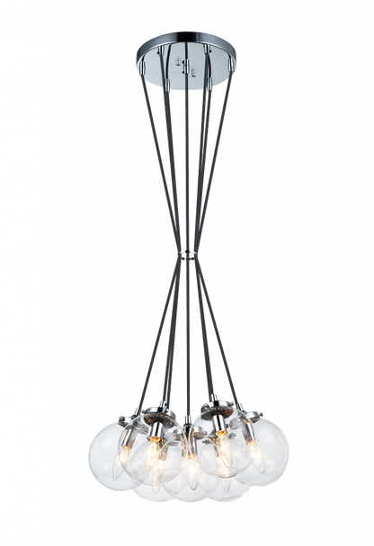 Matteo Lighting The Bougie 7-Light Chandelier Chrome