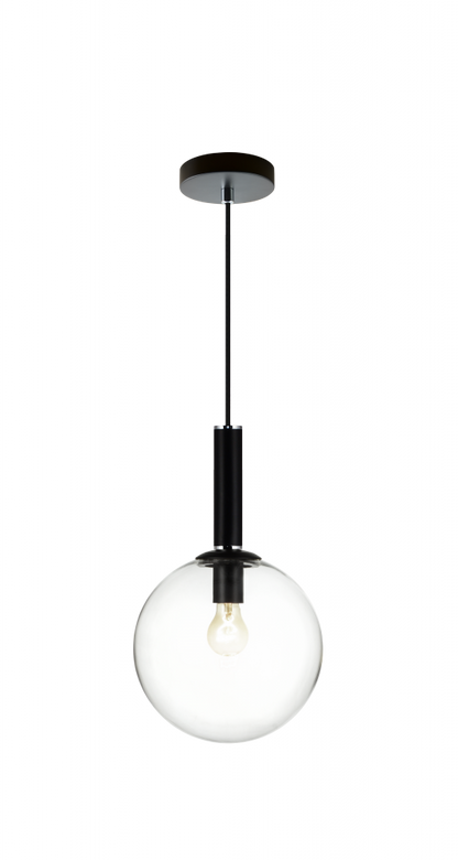 Matteo Lighting Stellar 10-in Pendant Black