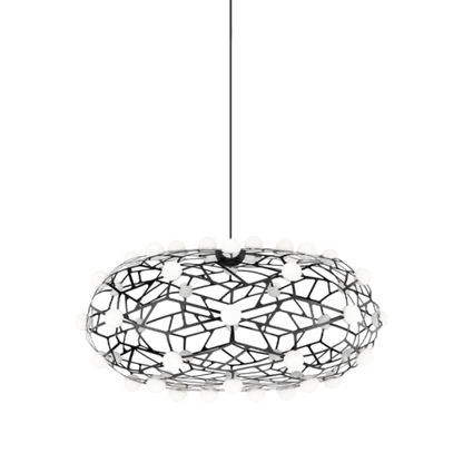 Matteo Lighting Coral 56-Light LED Chandelier Black