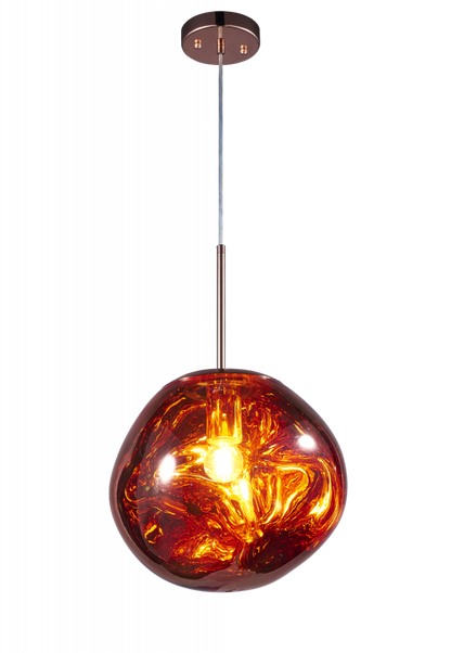 Matteo Lighting Galactic 12-in Pendant Copper