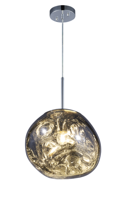 Matteo Lighting Galactic 12-in Pendant Gray