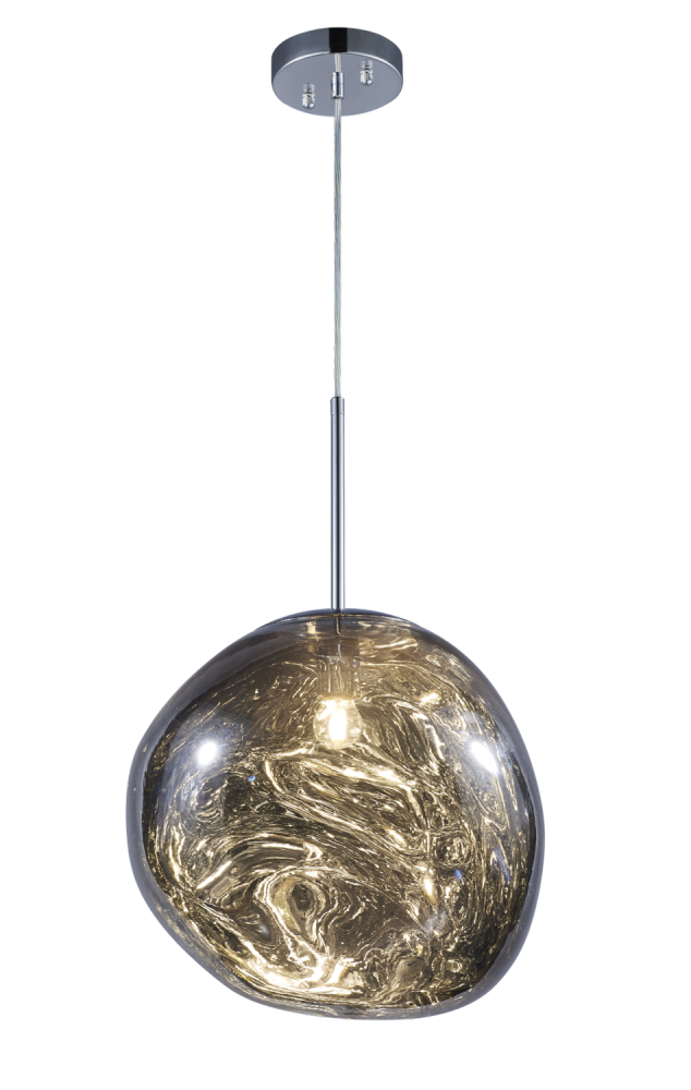 Matteo Lighting Galactic 16-in Pendant Gray