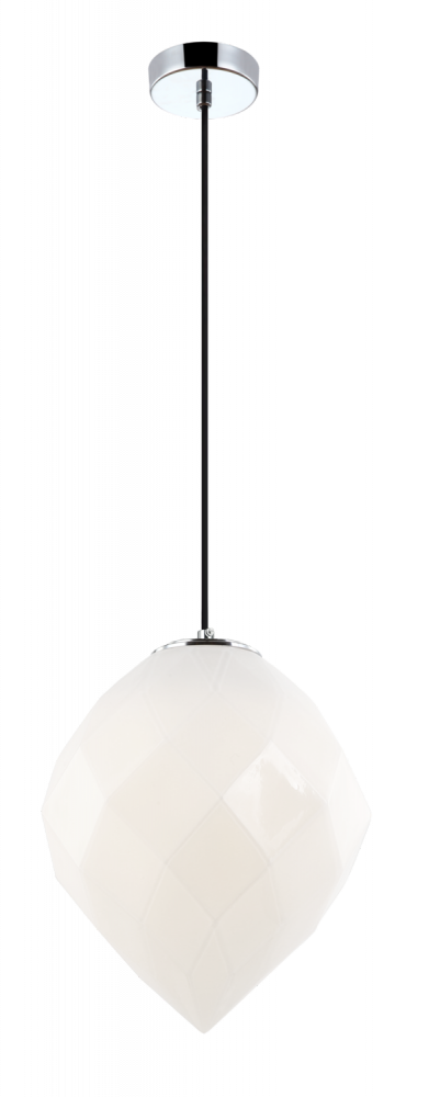 Matteo Lighting Gemma 10-in Mini Pendant White