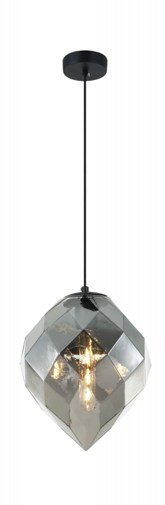 Matteo Lighting Gemma 10-in Mini Pendant Gray