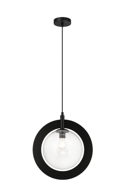 Matteo Lighting Astro 10-in Pendant Black
