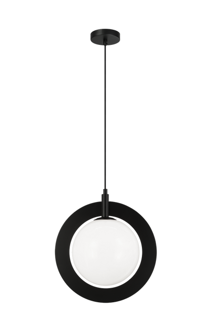 Matteo Lighting Astro 10-in Pendant Black
