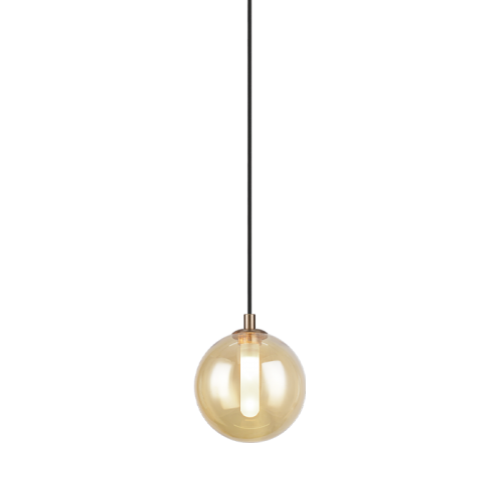 Matteo Lighting Magma 6-in LED Pendant Amber