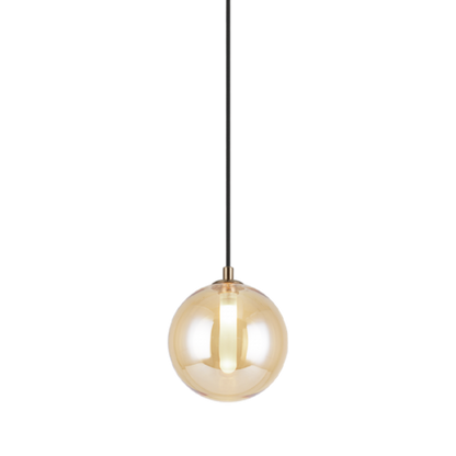 Matteo Lighting Magma 7-in LED Pendant Amber