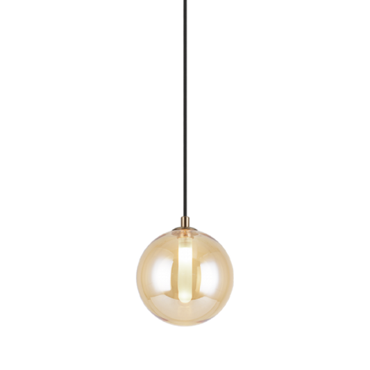 Matteo Lighting Magma 7-in LED Pendant Amber