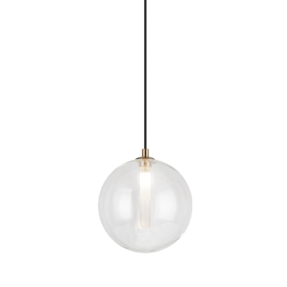 Matteo Lighting Magma 9-in LED Pendant Clear