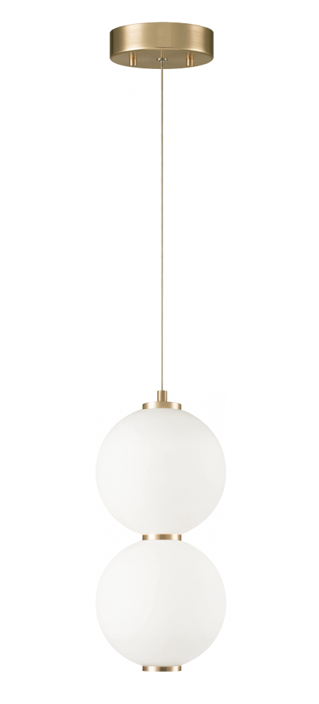 Matteo Lighting Dango Pendant in Oxidized Gold, 6 3/8" Dia. (C82421OG)