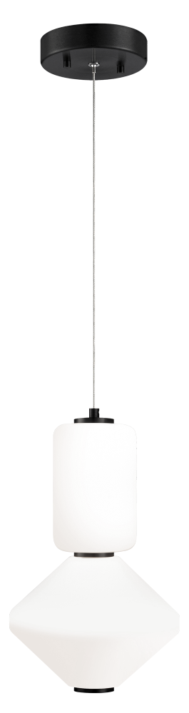 Matteo Lighting Dango 13.4 LED Pendant Oxidized Black