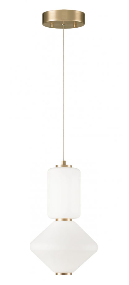 Matteo Lighting Dango 13.4 LED Pendant Gold, Oxidized Gold