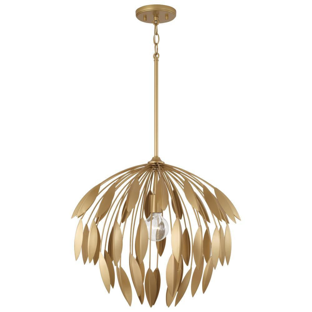 Capital Margeaux Pendant Buffed Gold
