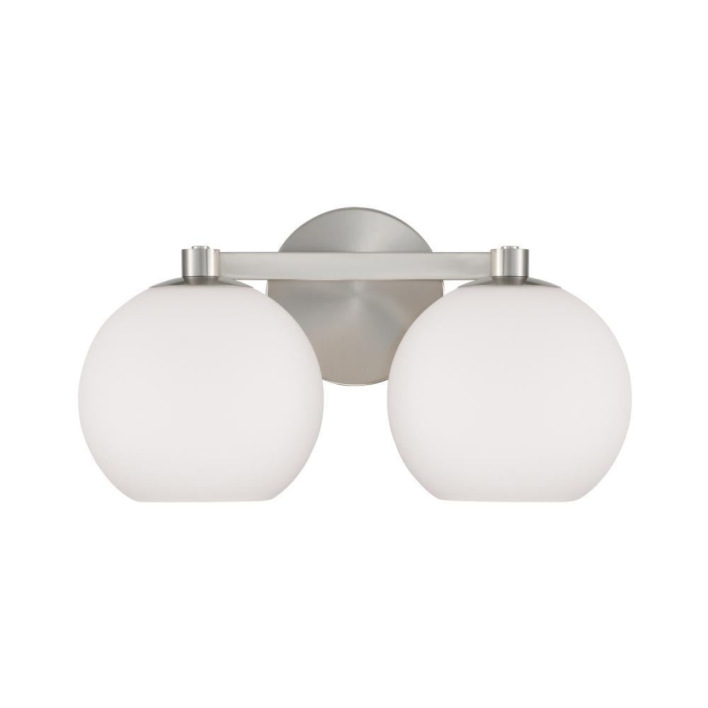 Capital Ansley Vanity Light Brushed Nickel