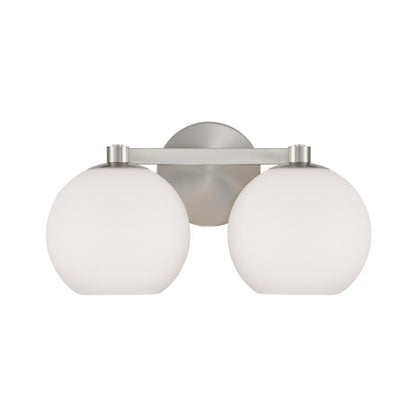 Capital Ansley Vanity Light Brushed Nickel