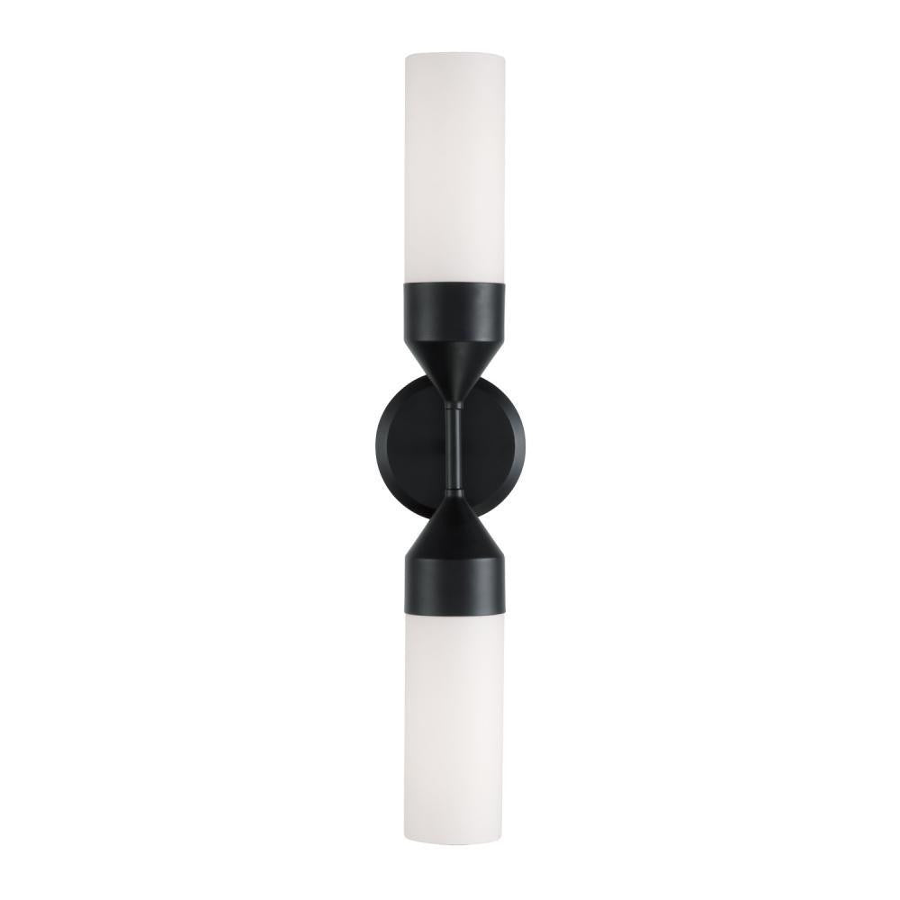 Capital Devon Wall Sconce Matte Black
