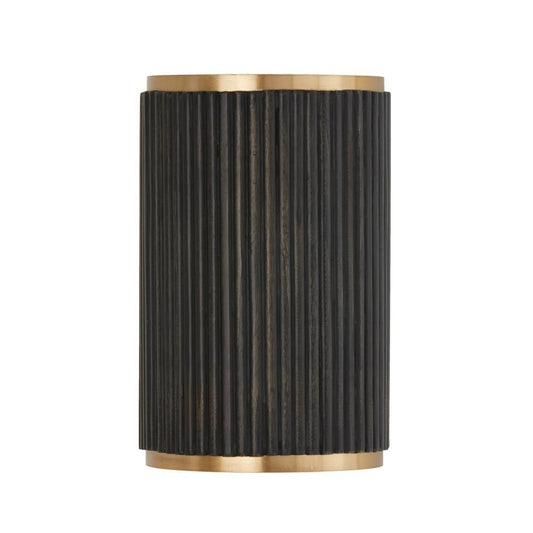 Capital Donovan Wall Sconce White Wash and Matte Brass