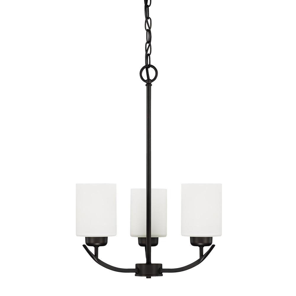 Dixon 3-Light Chandelier - Matte Black
