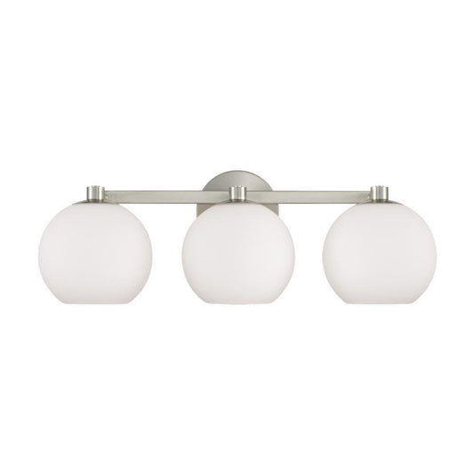 Capital Ansley Vanity Light Brushed Nickel
