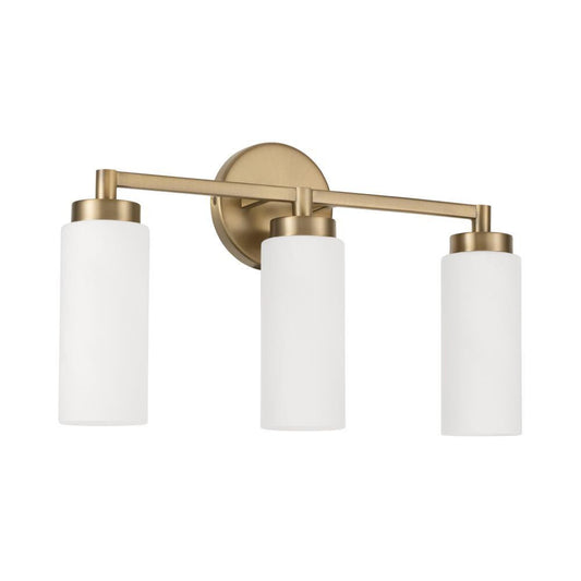 Capital Alyssa Vanity Light Aged Brass