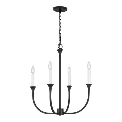 Capital Decklan Chandelier Black Iron