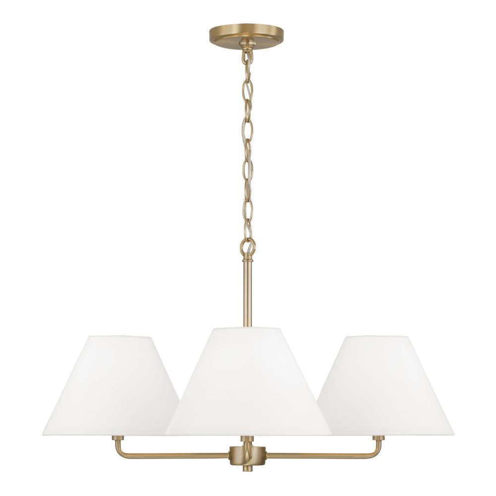 Capital Parson Chandelier Matte Brass