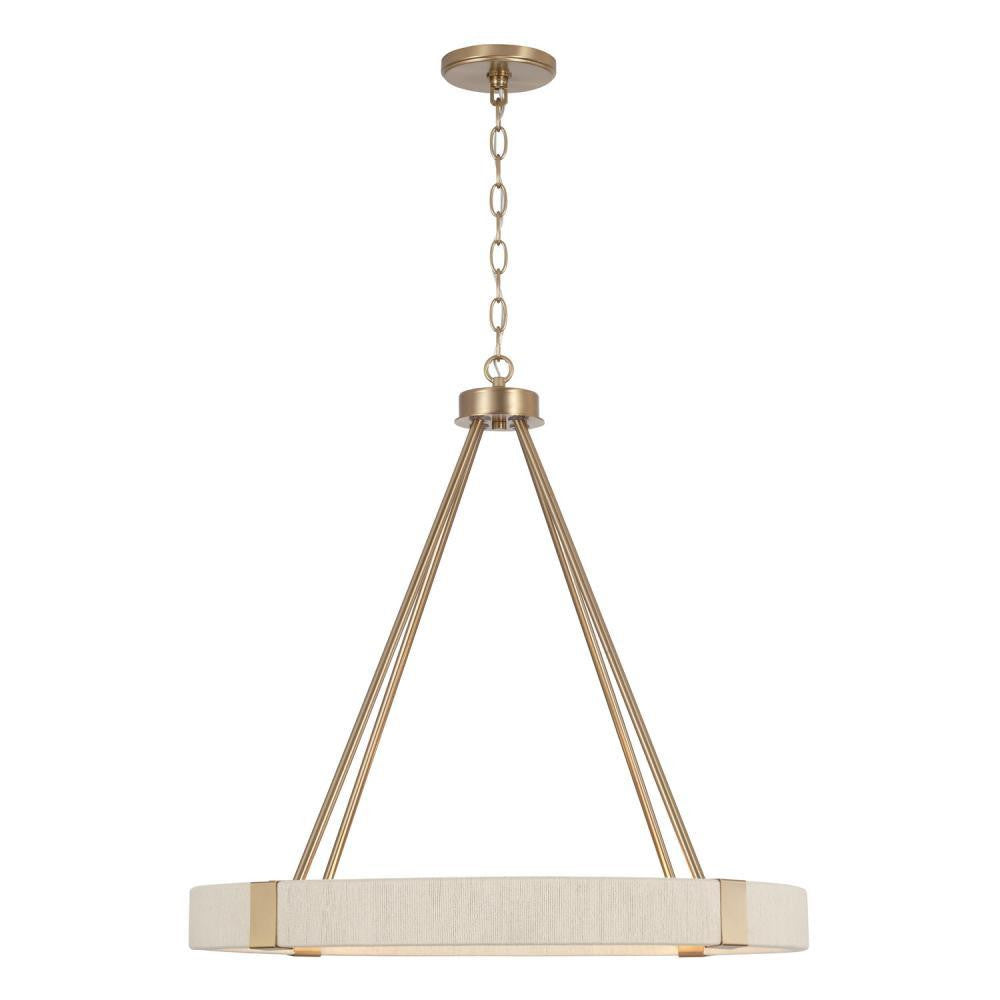Capital Delaney Chandelier Matte Brass