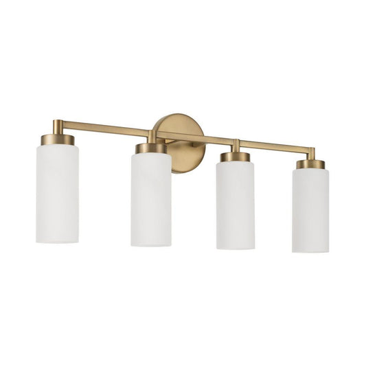 Capital Alyssa Vanity Light Aged Brass