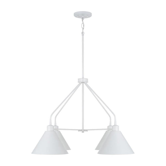 Capital Alden Chandelier Matte Black