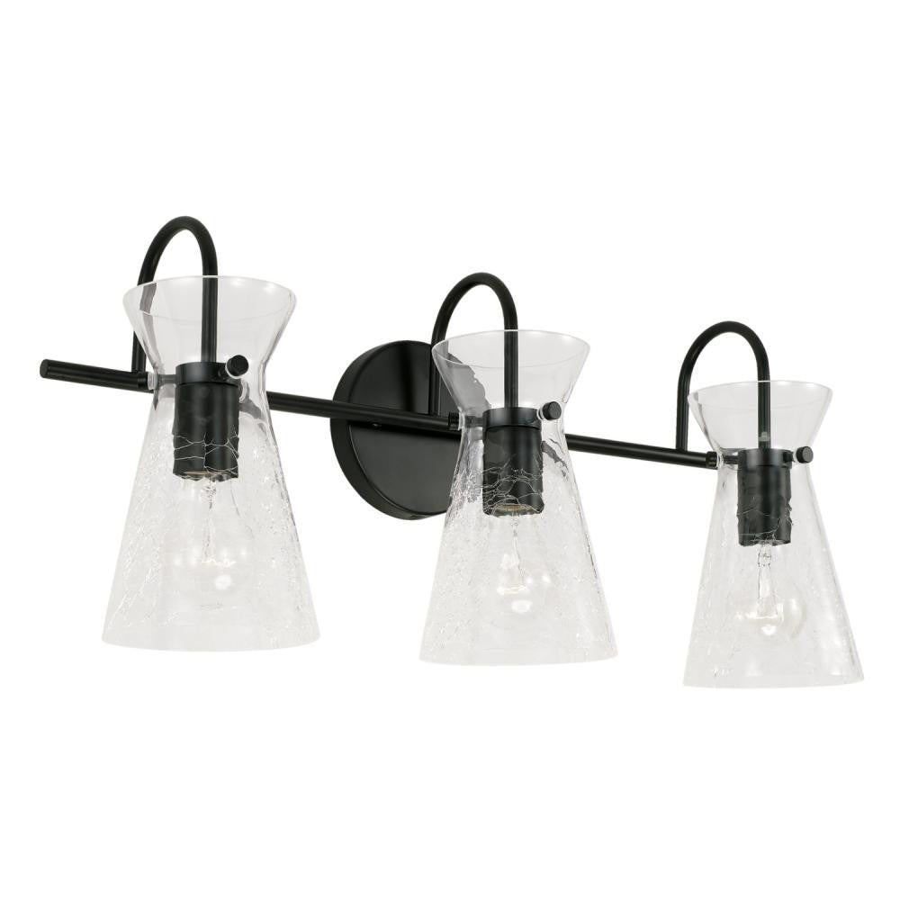 Capital Mila Vanity Light Matte Black