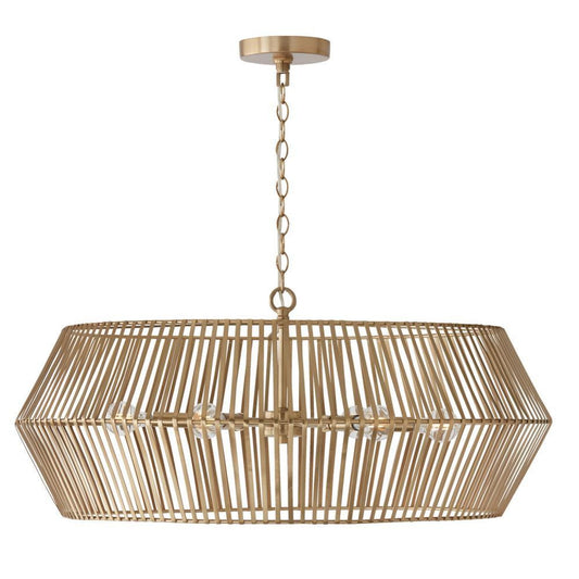 Capital Kaiya Chandelier Matte Brass