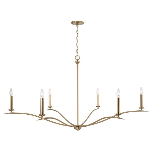 Capital Grady Chandelier Textured White