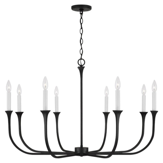 Capital Decklan Chandelier Black Iron