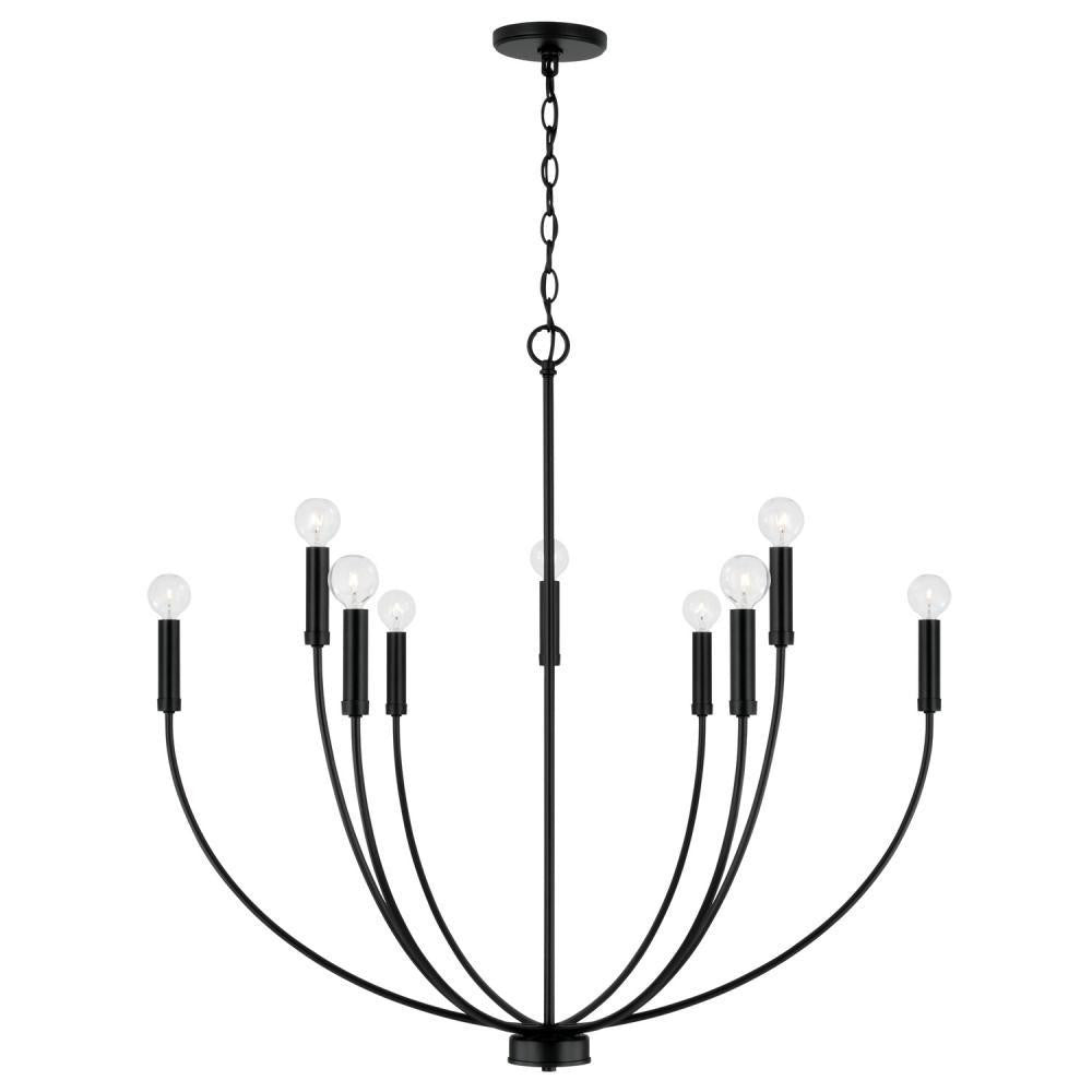 Capital Ansley Chandelier Matte Black