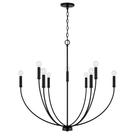 Capital Ansley Chandelier Matte Black