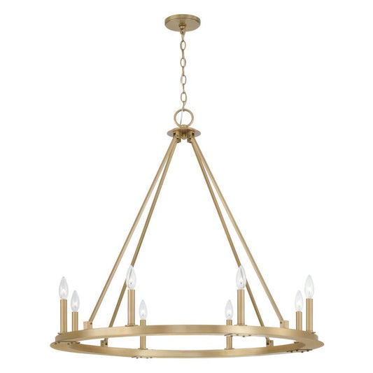 Capital Pearson Chandelier Aged Brass