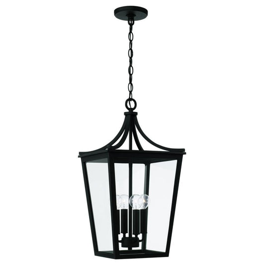 Capital Adair Outdoor Hanging Lantern Black