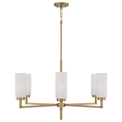 Capital Alyssa Chandelier Aged Brass
