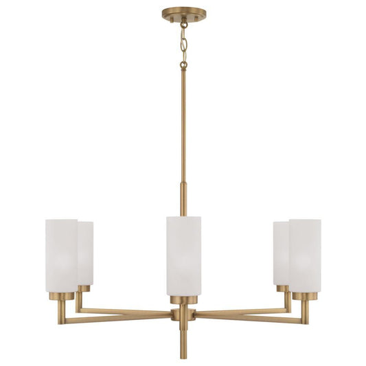 Capital Alyssa Chandelier Aged Brass