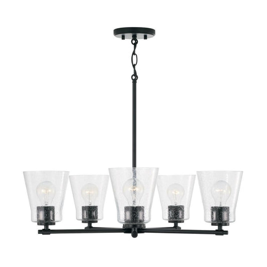 Capital Baker Chandelier Matte Black