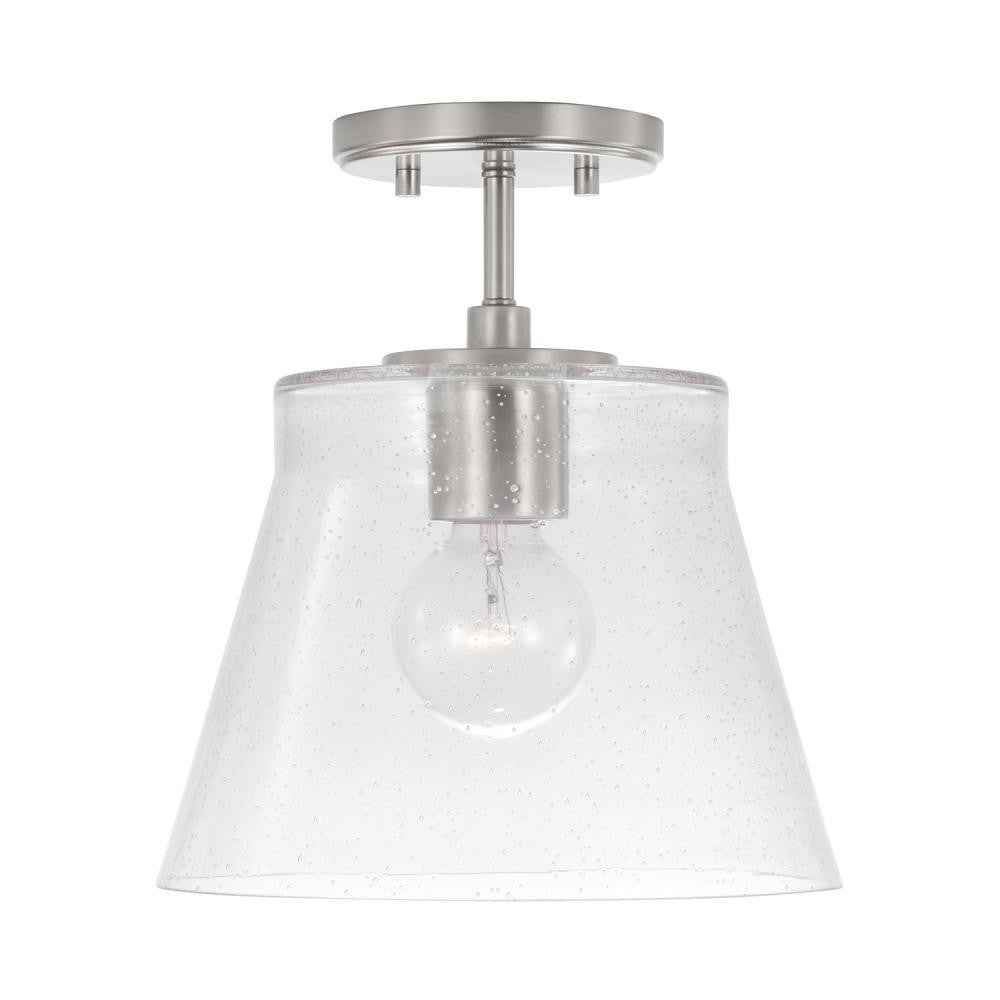 Capital Baker Small Pendant - Brushed Nickel