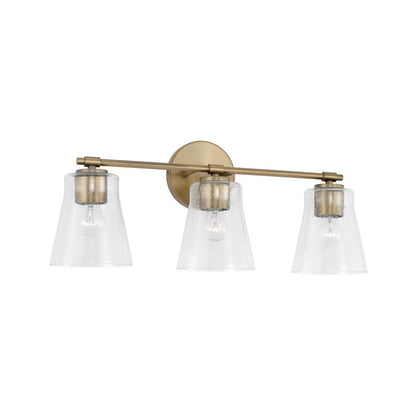 Capital Baker Vanity Light Aged Brass