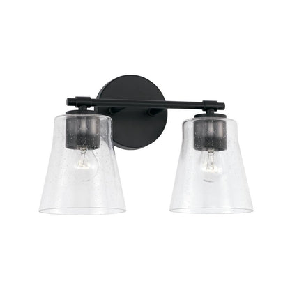 Baker 2-Light Vanity - Brushed Nickel
