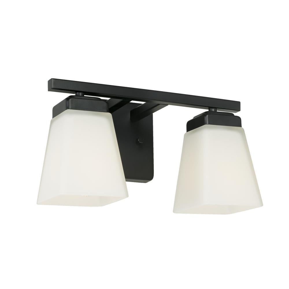 Capital Baxley Vanity Light Matte Black