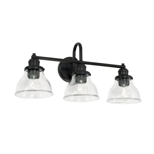 Capital Baxter Vanity Light Matte Black