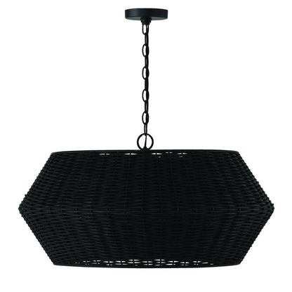 Capital Boca Pendant Matte Black