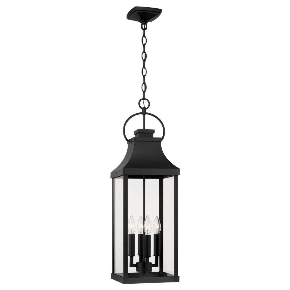 Capital Bradford Outdoor Hanging Lantern Black