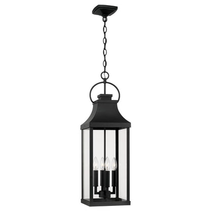 Capital Bradford Outdoor Hanging Lantern Black