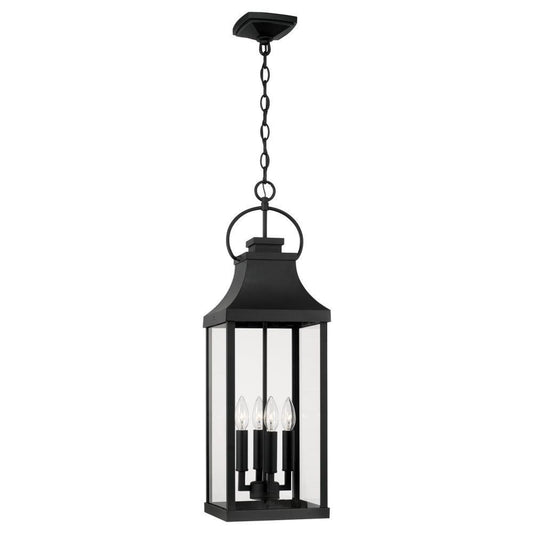 Capital Bradford Outdoor Hanging Lantern Black